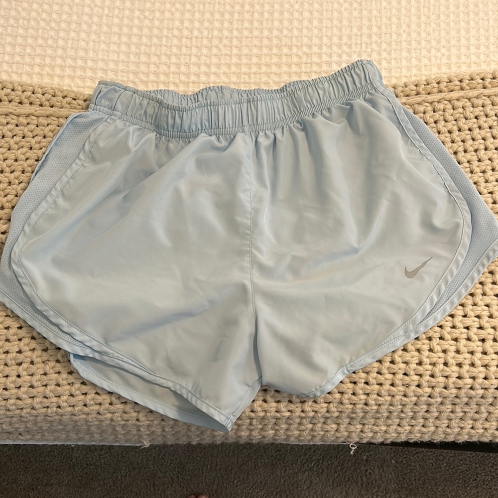 Nike Light Blue Athletic Shorts